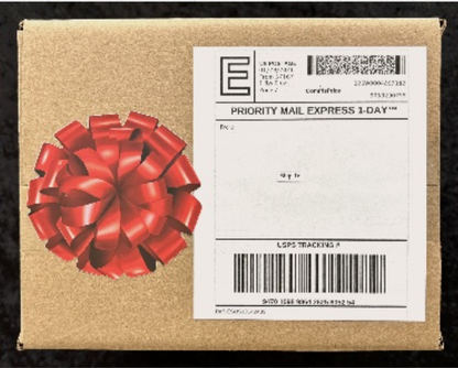 Red Bow - 1 Medium Bow & 3 Seals package