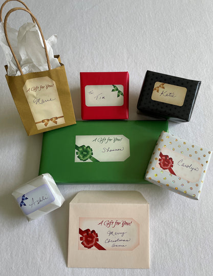 Gift Tag Stickers - 56 pack