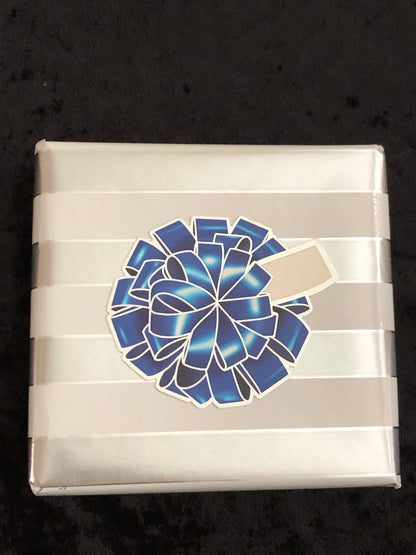 Holiday Blue, White and Gold - 30 Bows